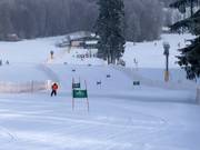 Slalom avec chronométrage