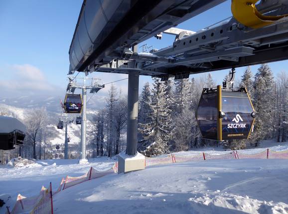 Szczyrk Gondola-Hala Skrzyczeńska - 10 places | Télécabine (monocâble à mouvement unidirectionnel)