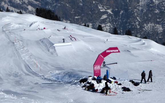 Snowparks Vallée de Lauterbrunnen – Snowpark Schilthorn – Mürren/Lauterbrunnen
