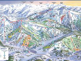 Plan des pistes Perisher