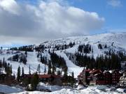 Vue sur le domaine skiable de Vemdalsskalet