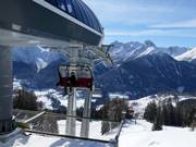 Ftan-Prui - 4 places | Télésiège rapide (débrayable) avec capots de protection