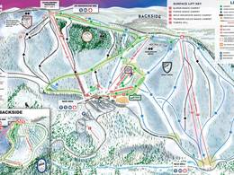 Plan des pistes Sierra at Tahoe