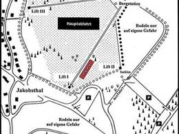 Plan des pistes Engländerlifte – Jakobsthal