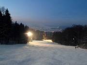 Piste de ski nocturne