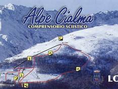 Plan des pistes Alpe Cialma – Locana