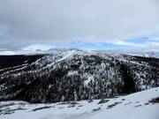 Vue depuis le Hovde vers le Skalsfjället