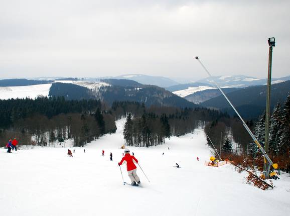 Vue depuis la station supérieure