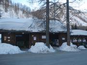 Conteneurs à déchets bien dissimulés