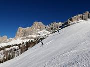 Des pistes noires attrayantes à Carezza