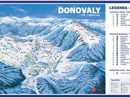 Plan des pistes Donovaly (Park Snow)