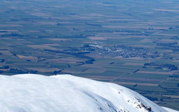 Canterbury: offres d'hébergement sur les domaines skiables – Offre d’hébergement Mt. Hutt