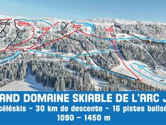 Plan des pistes Bugnenets-Savagnières – Saint-Imier
