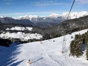 Vue depuis la télécabine Ochsengarten