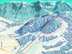 Plan des pistes Nollen – Unterägeri