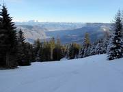 Piste intermédiaire Rennstrecke