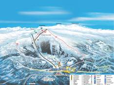 Plan des pistes Sogn Skisenter