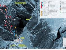 Plan des pistes Cogne – Gran Paradiso