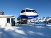 Puza dai Fò-Monte Grual - 4 places | Télésiège rapide (débrayable) avec capots de protection