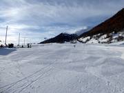 Vue sur le domaine skiable Münster-Geschinen