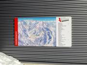 Plan d'ensemble au bord de la piste