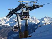 Ried-Gipfelbahn - 10 places | Télécabine avec sièges chauffants (monocâble à mouvement unidirectionnel)