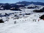 Piste noire au télésiège Mezdi