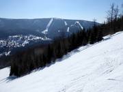 Piste difficile Medvědín-Černá