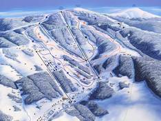 Plan des pistes Nahoru Resort Rokytnice