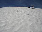 Large piste à bosses au Lookout Mountain