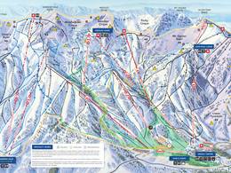 Plan des pistes Snowbasin