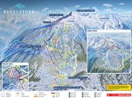 Plan des pistes Revelstoke Mountain Resort