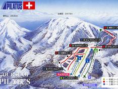 Plan des pistes Pilatus Tateshina