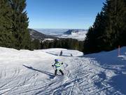 Descente facile du sommet