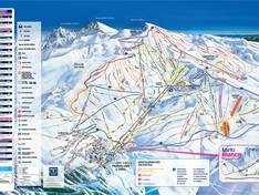 Plan des pistes Sierra Nevada – Pradollano