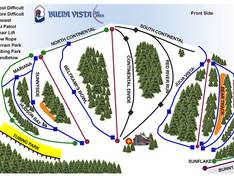 Plan des pistes Buena Vista