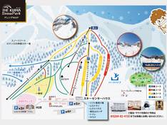 Plan des pistes The Kijima Snow Park (Mt. Kosha)