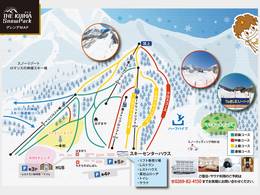Plan des pistes The Kijima Snow Park (Mt. Kosha)