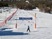 Piste de course sur la piste Doninz