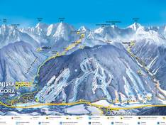 Plan des pistes Macesnovc Rateče