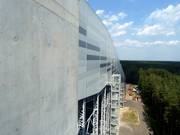 Vue depuis la station supérieure le long du hall