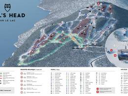 Domaine skiable près de Mansonville