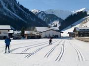 Piste de ski de fond dans le Kleinwalsertal