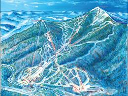 Plan des pistes Whiteface – Lake Placid