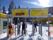 Informations à l’embarquement sur la Planai