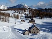 Village de Tauplitzalm au domaine skiable