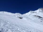 Zone de freeride au-dessus de Morenia