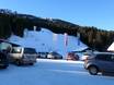 Alpes de l'Allgäu: Accès aux domaines skiables et parkings – Accès, parking Wannenjoch/Rohnenspitze – Schattwald/Zöblen