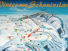 Plan des pistes Schauinsland – Hofsgrund