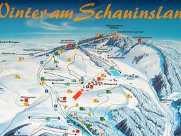 Plan des pistes Schauinsland – Hofsgrund